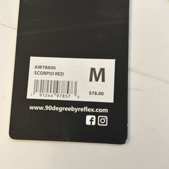 New 90 Degree By Refelx Scorpion Red - Picture 5 of 6